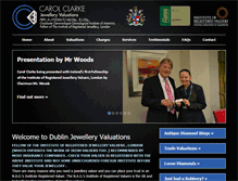 Tablet Screenshot of dublinjewelleryvaluations.ie